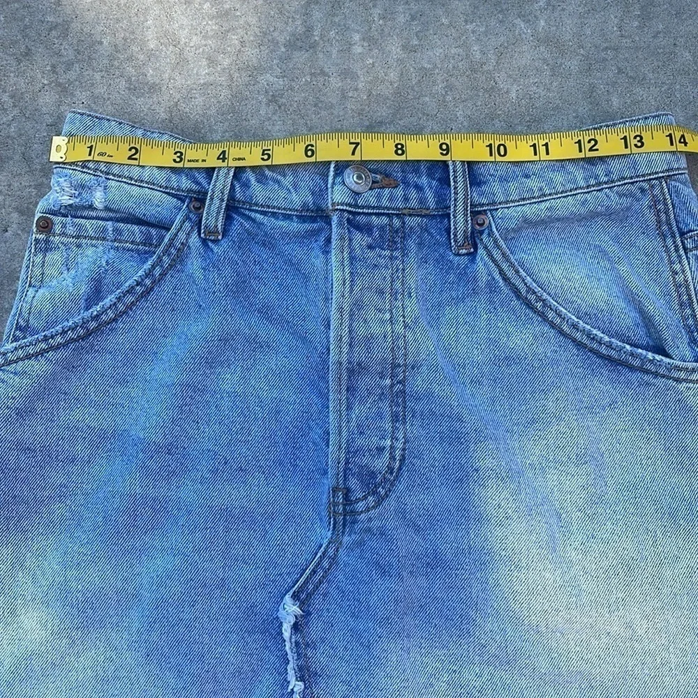 We the Free Free People Y2K Denim Mini Skirt Size 28